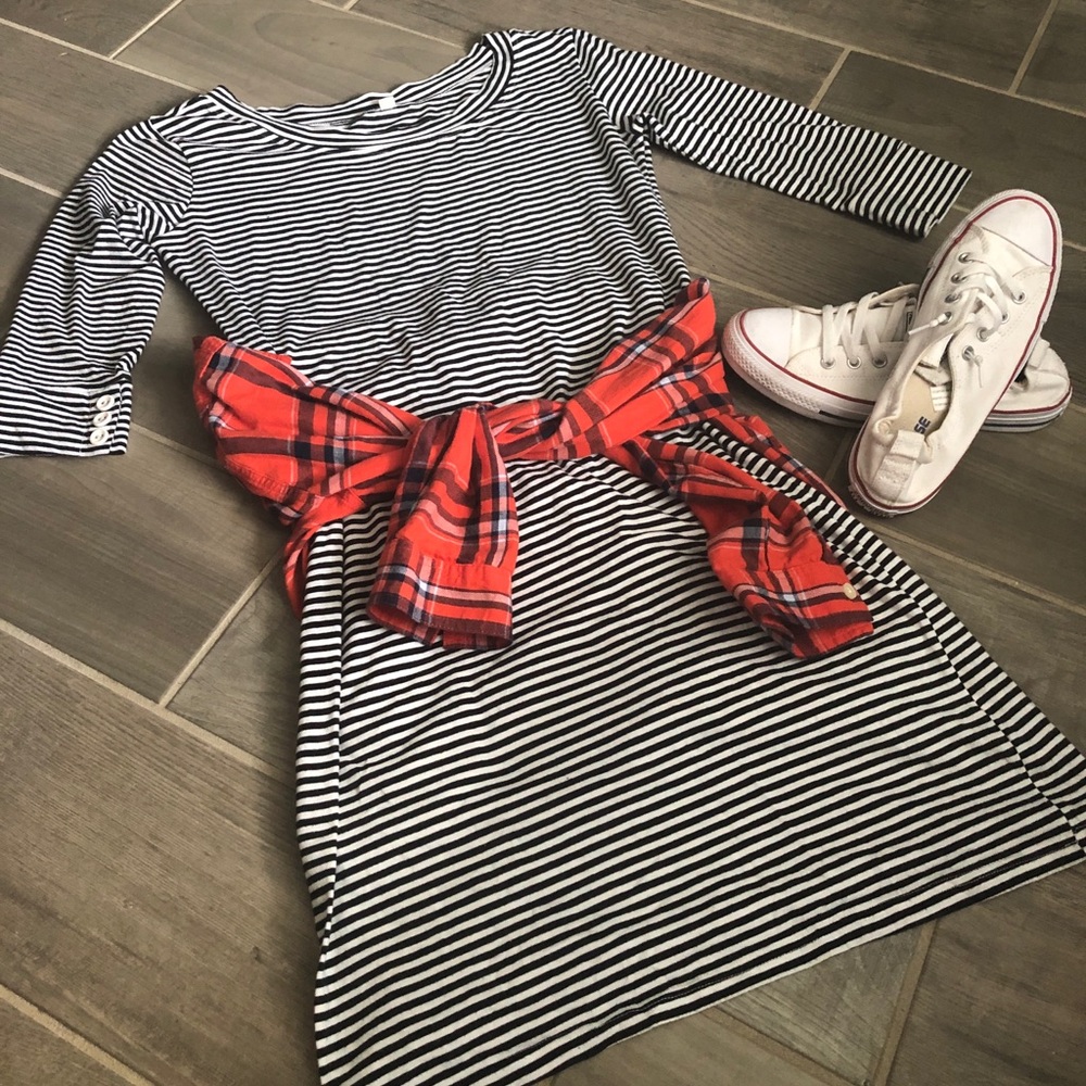 LilaRose Black/White Dress